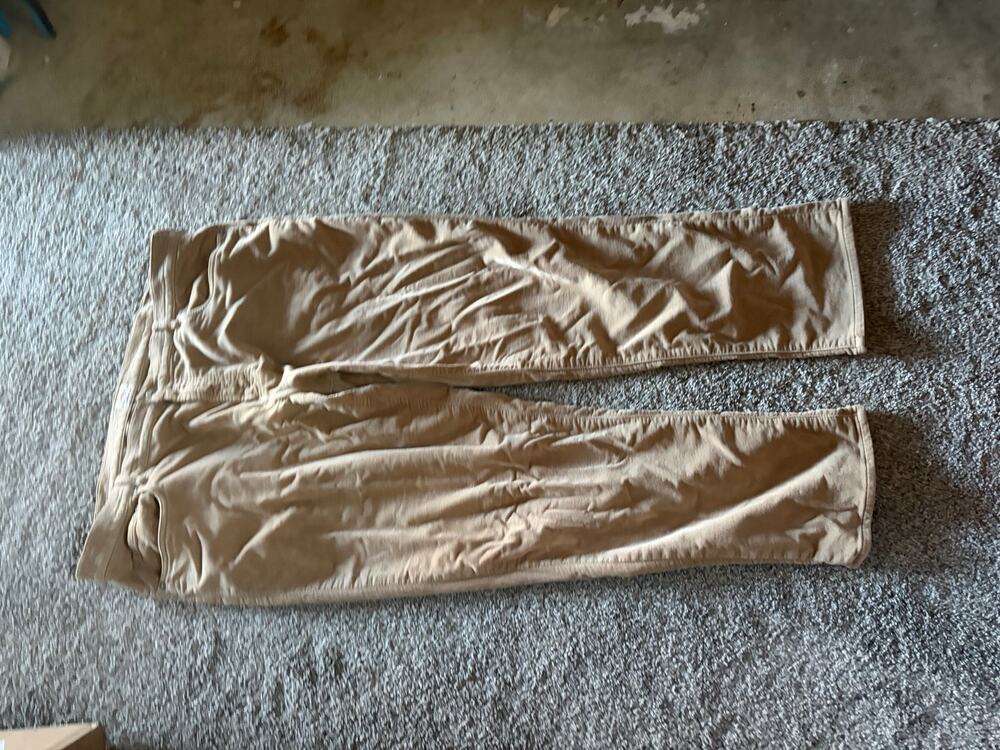 Haferty mens 30x40 khaki pants